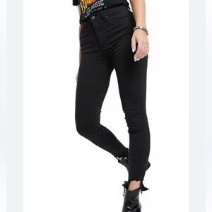 TOPSHOP Jamie Chew Hem Skinny Jean